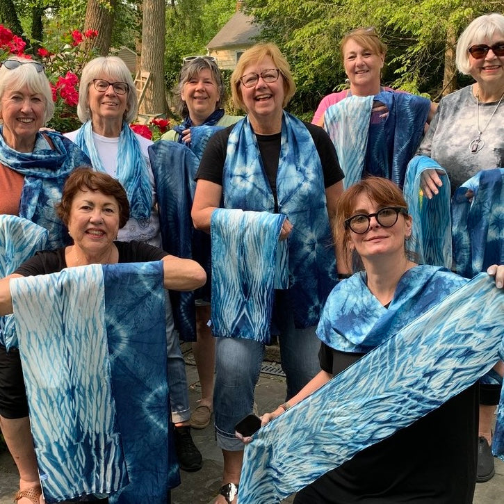 WORKSHOP: Shibori Dyeing for Beginners with Blue Fox Studio | Saturday, March 15th @ 1:00 - 4:30 PM